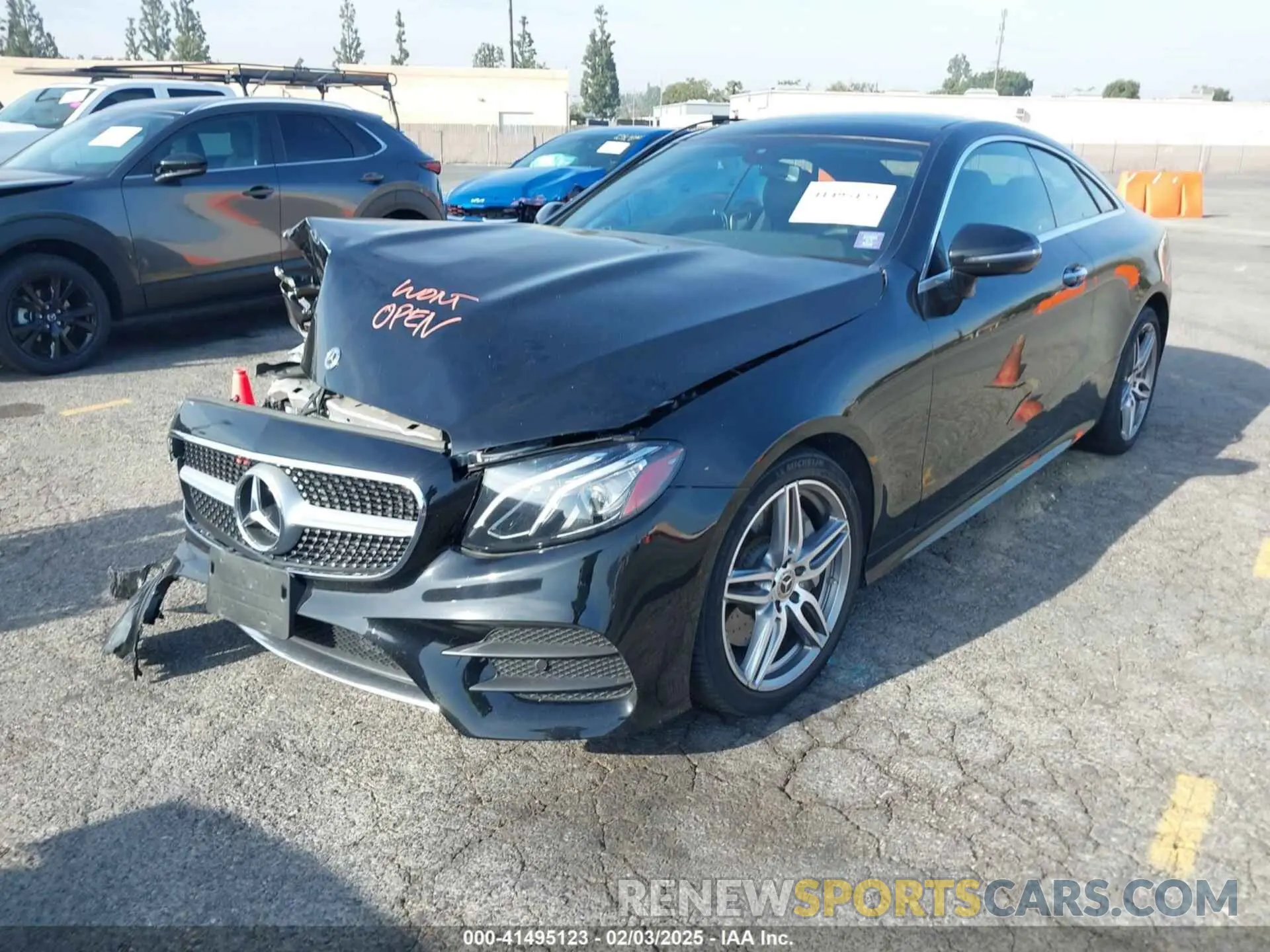 2 Photograph of a damaged car WDD1J6HB9LF127279 MERCEDES-BENZ E 450 2020