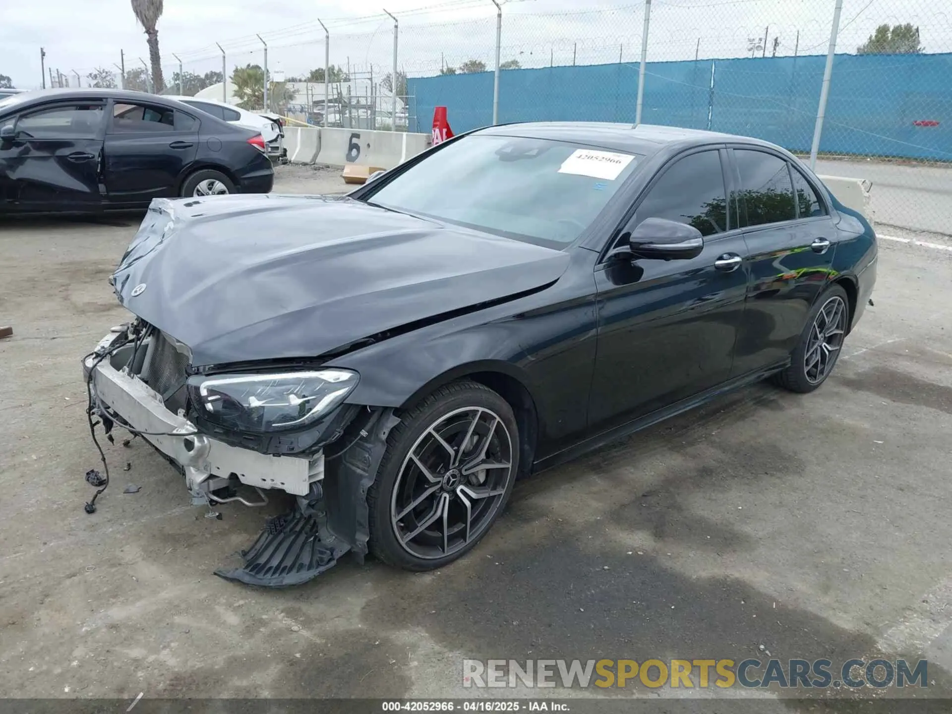 2 Photograph of a damaged car W1KZF5KB8NB092932 MERCEDES-BENZ E 450 2022