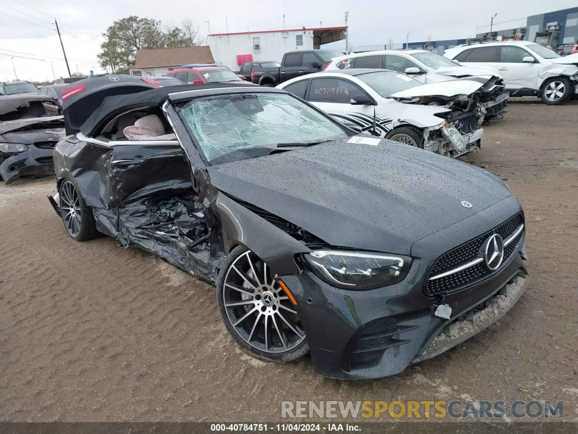1 Photograph of a damaged car W1K1K5JB8PF187822 MERCEDES-BENZ E 450 2023