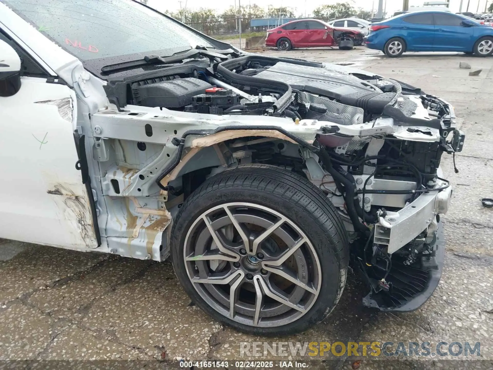 17 Photograph of a damaged car W1K1K5KB0PF208127 MERCEDES-BENZ E 450 2023