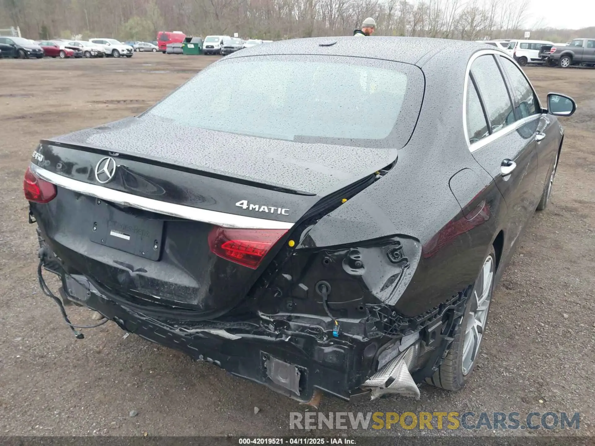 6 Photograph of a damaged car W1KZF5KB5PB132113 MERCEDES-BENZ E 450 2023