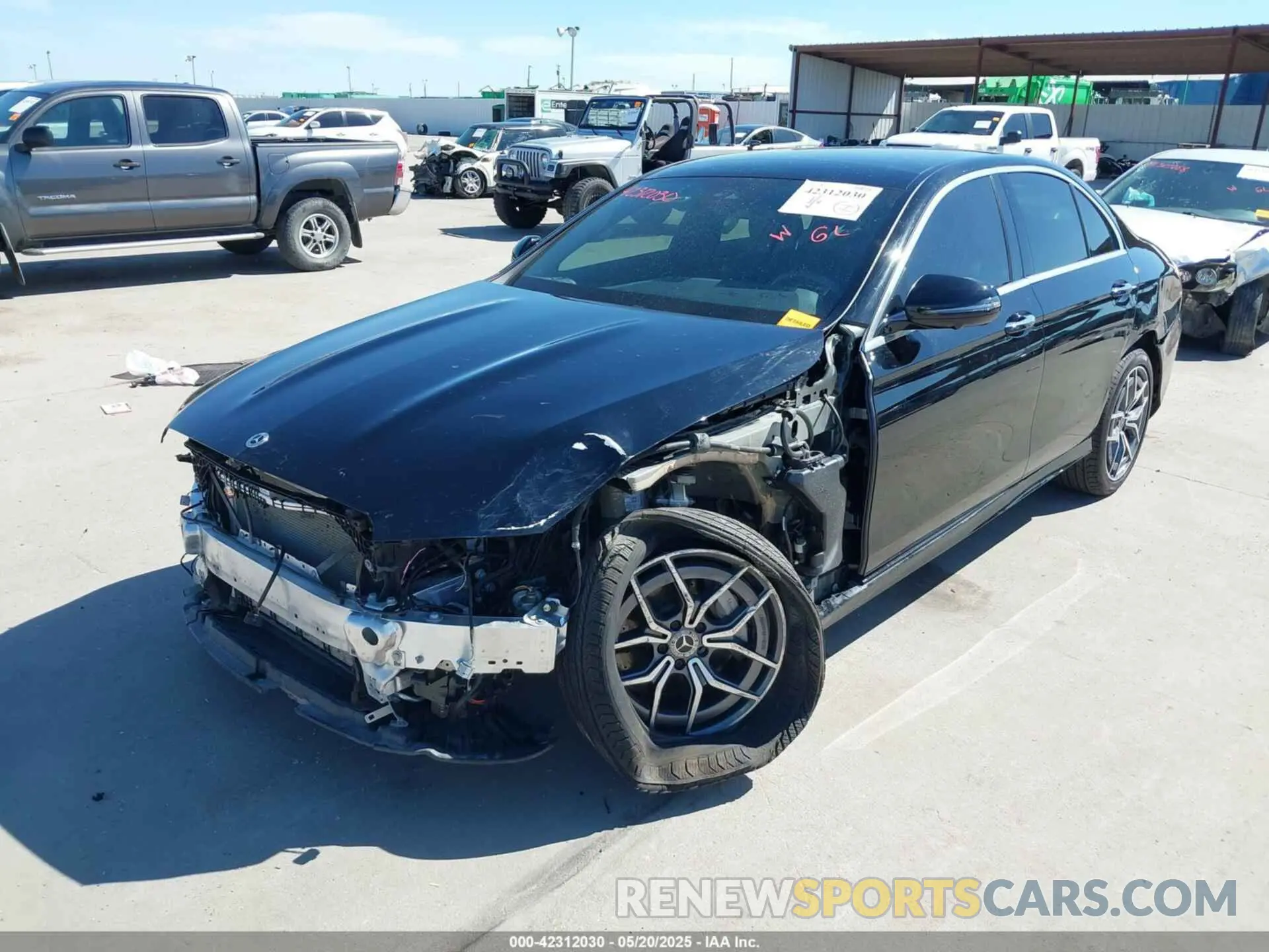 2 Photograph of a damaged car W1KZF5KB7PB181197 MERCEDES-BENZ E 450 2023