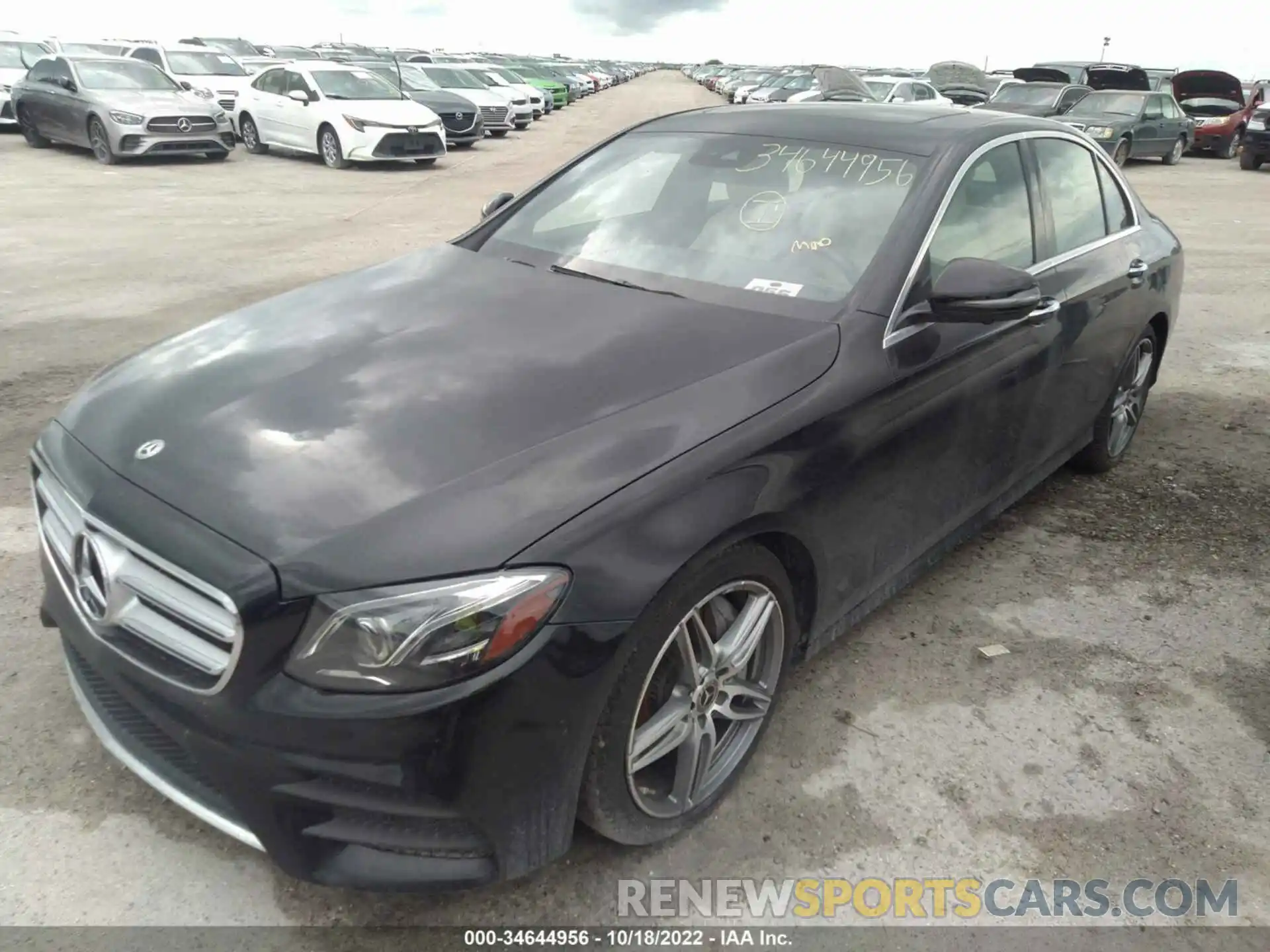 2 Photograph of a damaged car WDDZF4JB1KA494689 MERCEDES-BENZ E-CLASS 2019