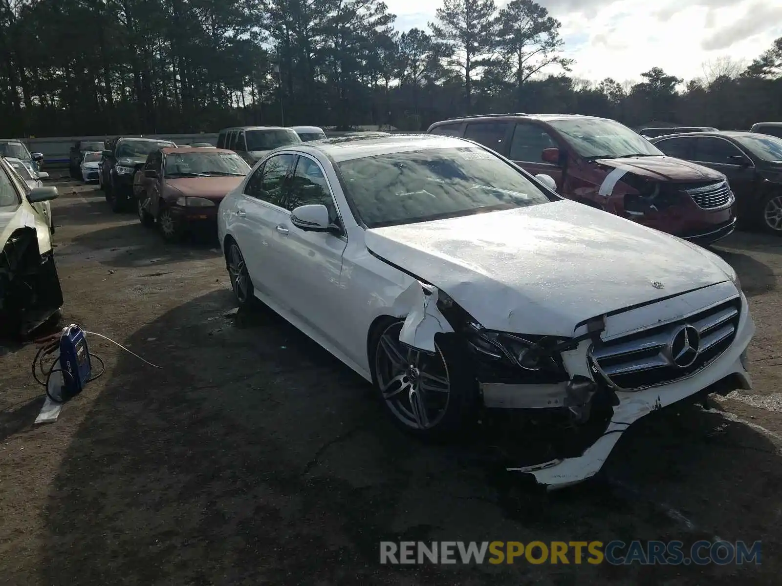 1 Photograph of a damaged car WDDZF4JB3KA492989 MERCEDES-BENZ E CLASS 2019