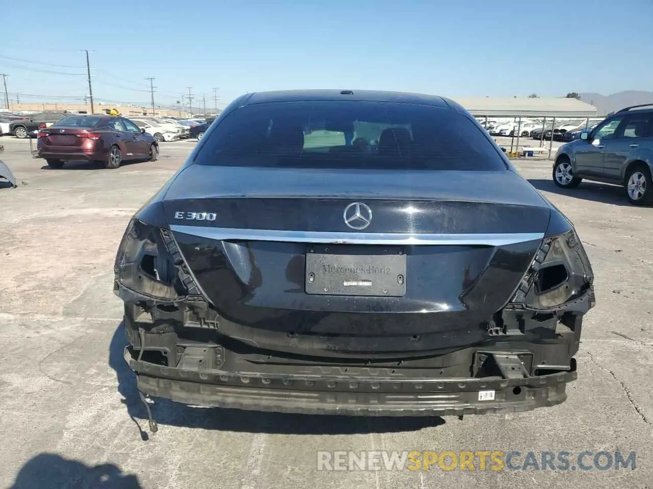 6 Photograph of a damaged car WDDZF4JB3KA543035 MERCEDES-BENZ E-CLASS 2019