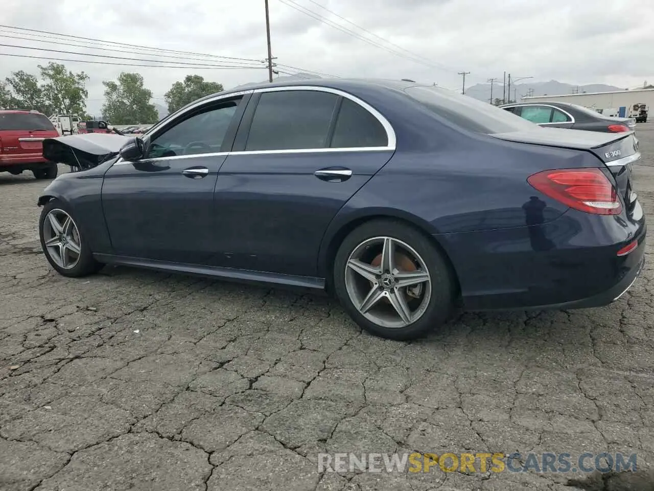 2 Photograph of a damaged car WDDZF4JB3KA544346 MERCEDES-BENZ E-CLASS 2019