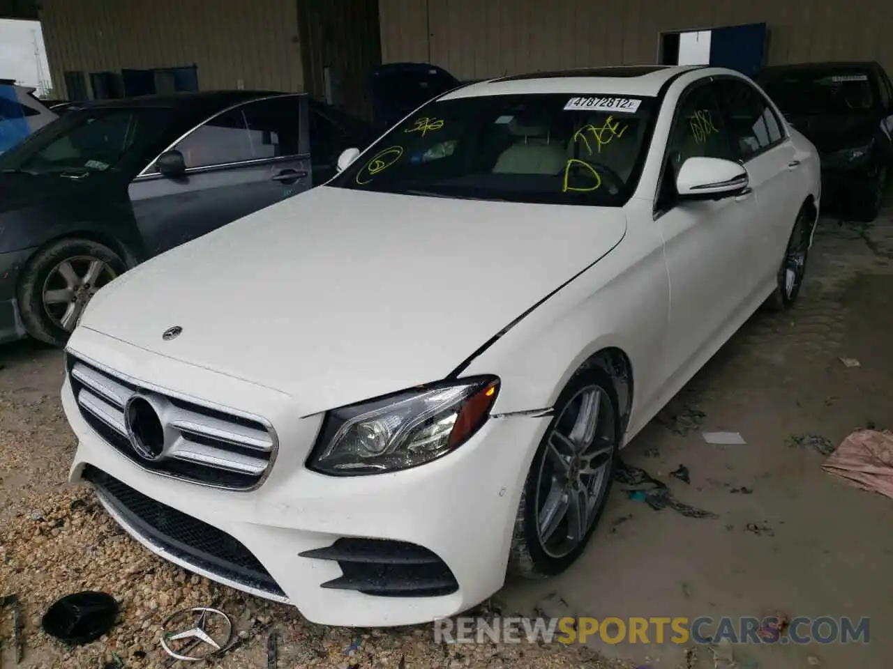 2 Photograph of a damaged car WDDZF4JB3KA579811 MERCEDES-BENZ E-CLASS 2019