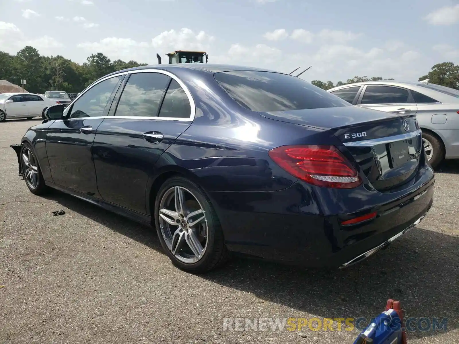 3 Photograph of a damaged car WDDZF4JB4KA500128 MERCEDES-BENZ E CLASS 2019