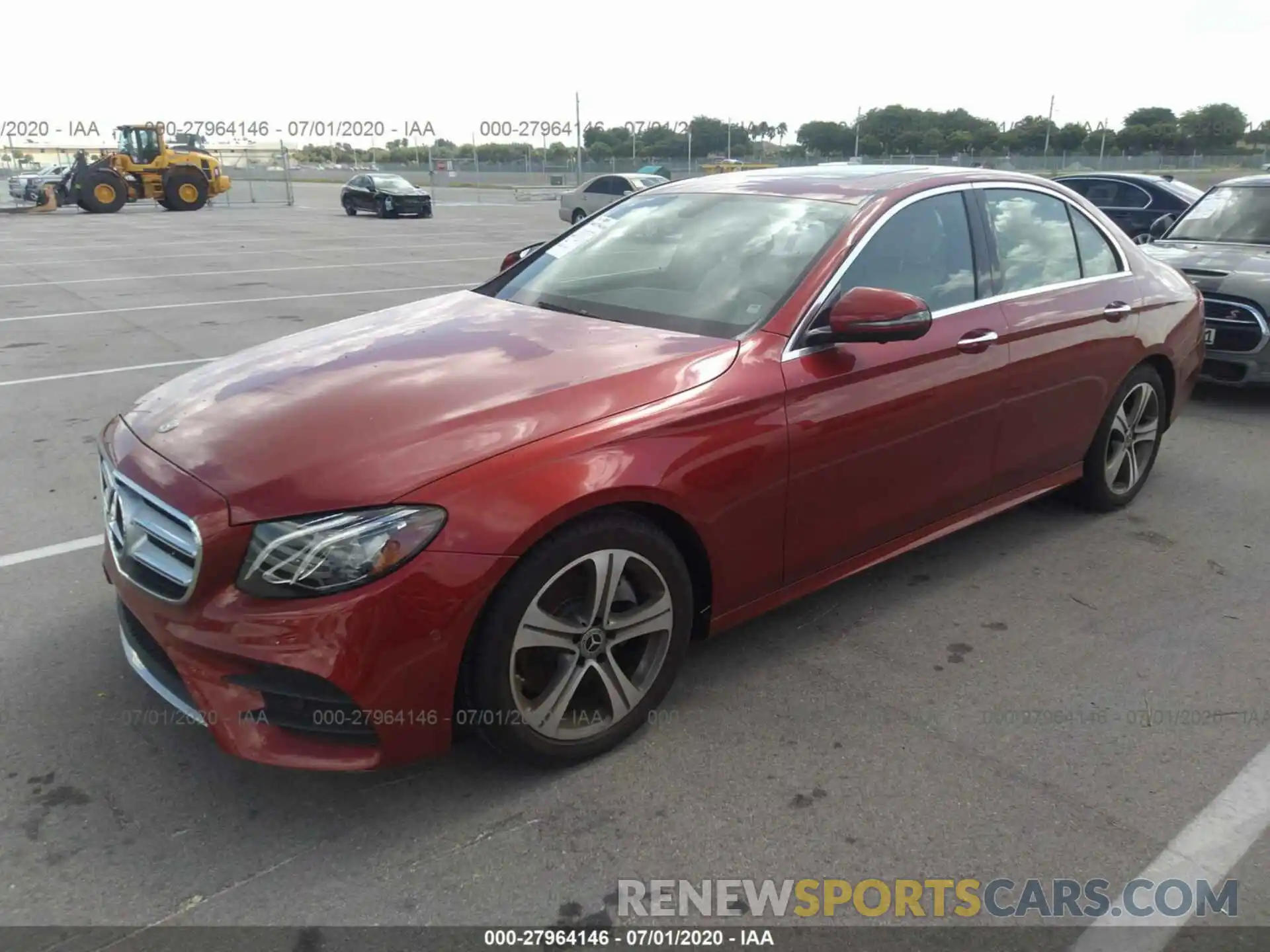 2 Photograph of a damaged car WDDZF4JB4KA522288 MERCEDES-BENZ E-CLASS 2019