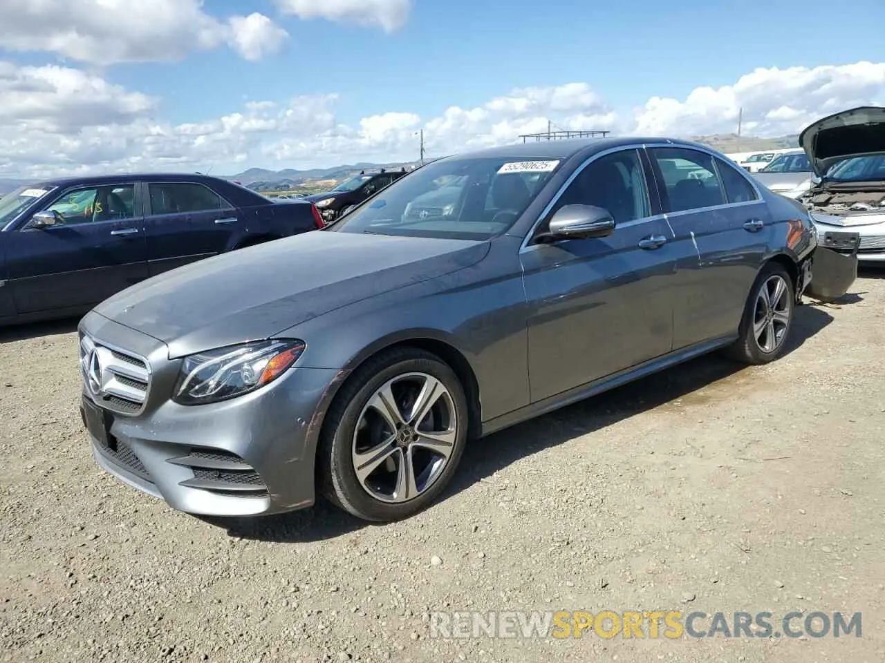 1 Photograph of a damaged car WDDZF4JB4KA528818 MERCEDES-BENZ E-CLASS 2019