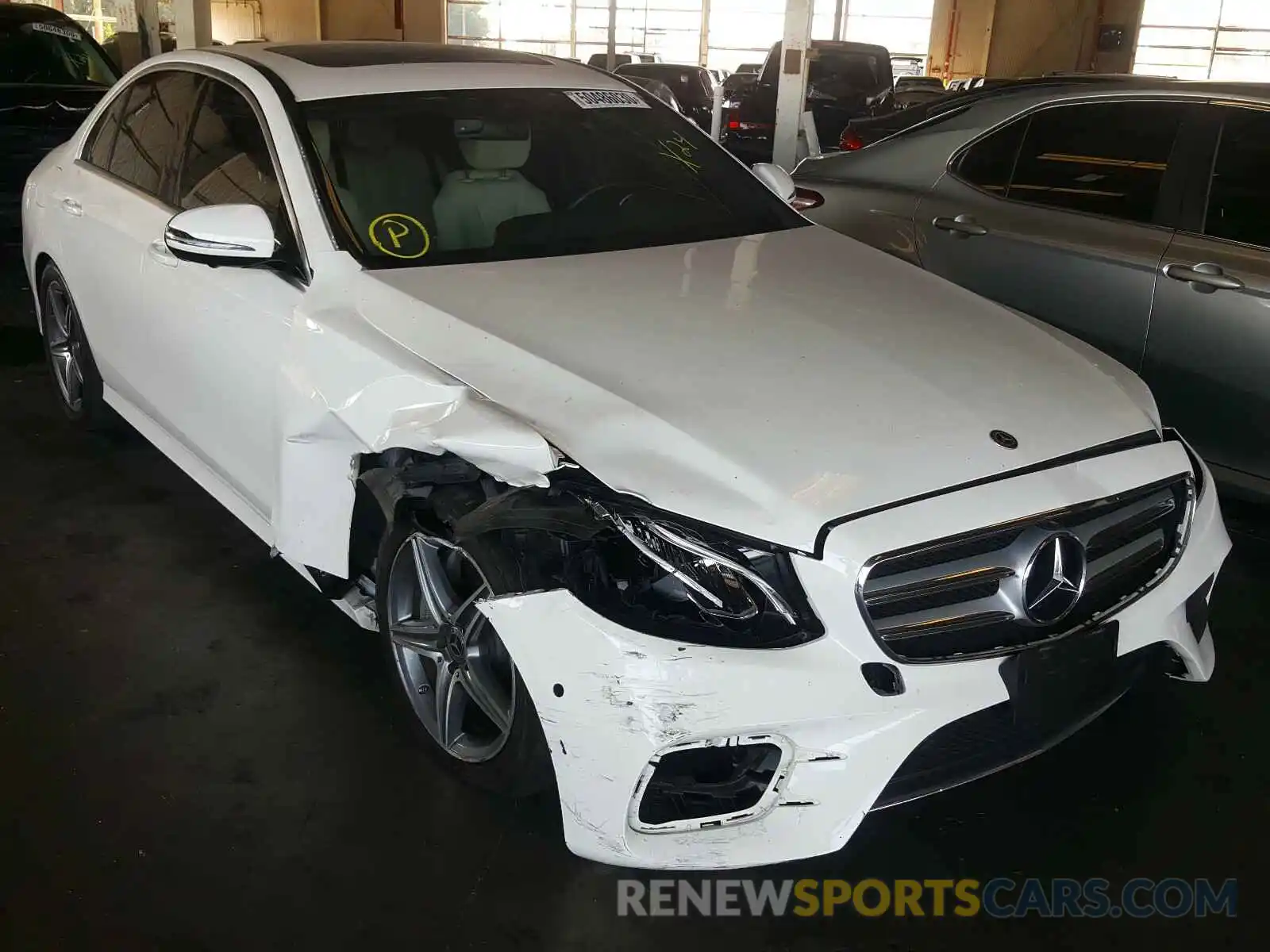 1 Photograph of a damaged car WDDZF4JB4KA614243 MERCEDES-BENZ E CLASS 2019