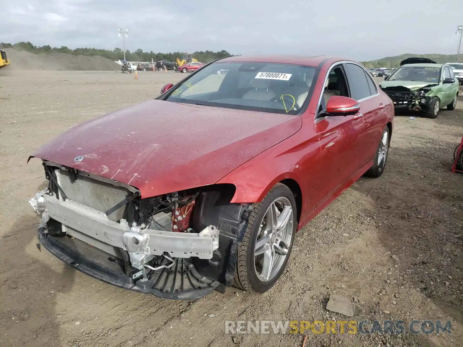 2 Photograph of a damaged car WDDZF4JB5KA580913 MERCEDES-BENZ E-CLASS 2019