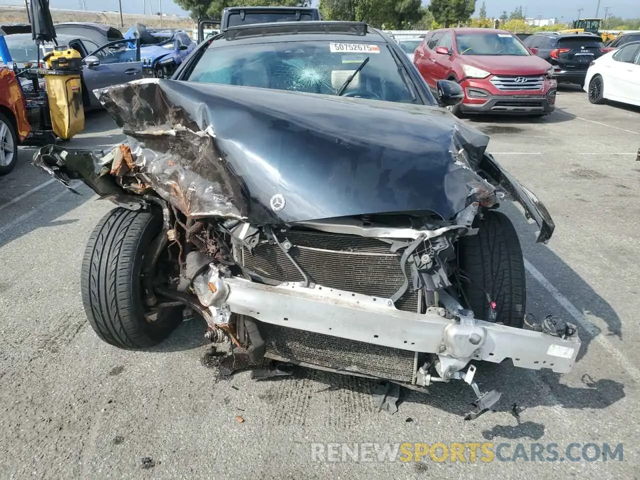 5 Photograph of a damaged car WDDZF4JB5KA599350 MERCEDES-BENZ E-CLASS 2019