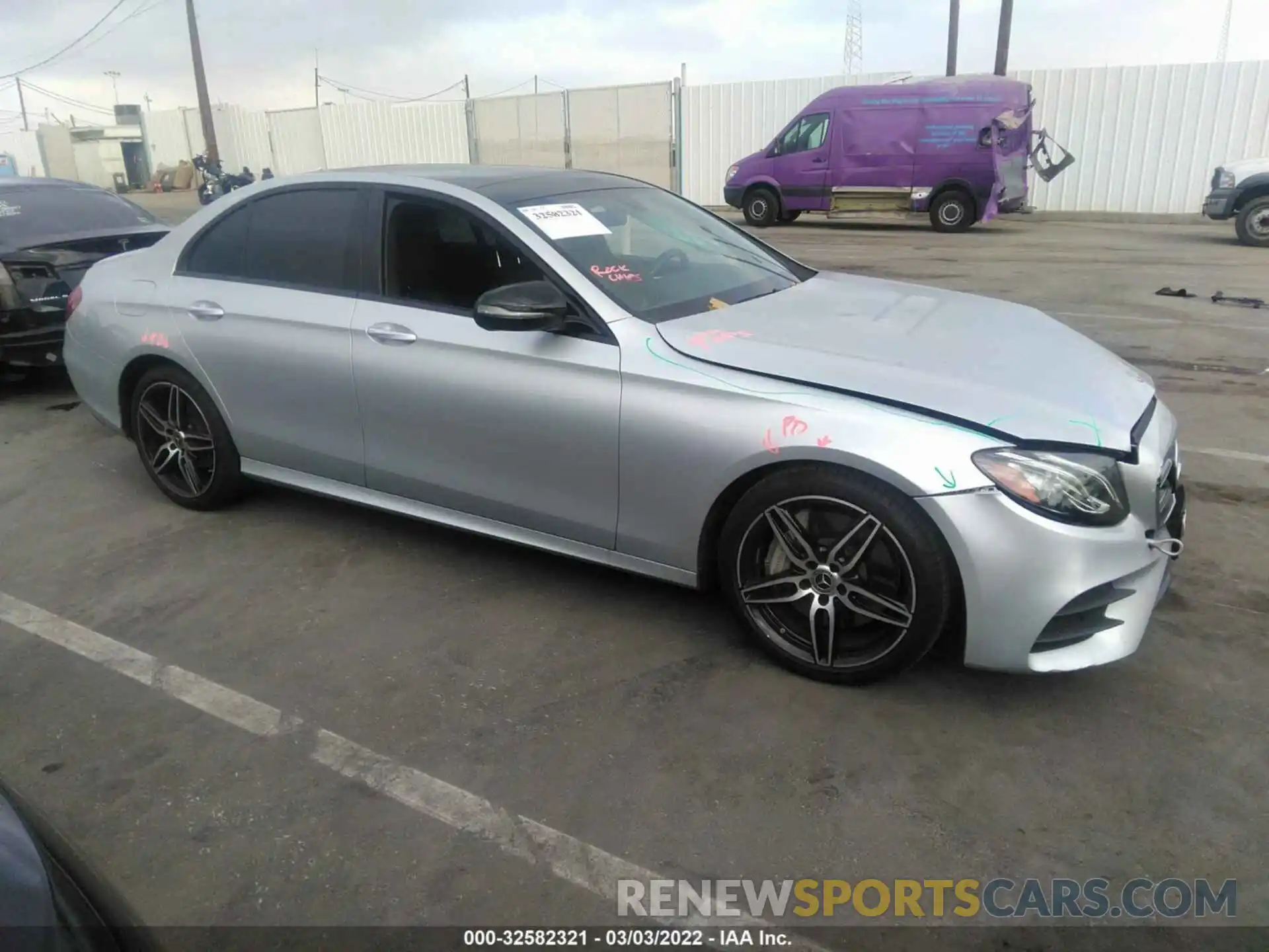 1 Photograph of a damaged car WDDZF4JB5KA630788 MERCEDES-BENZ E-CLASS 2019