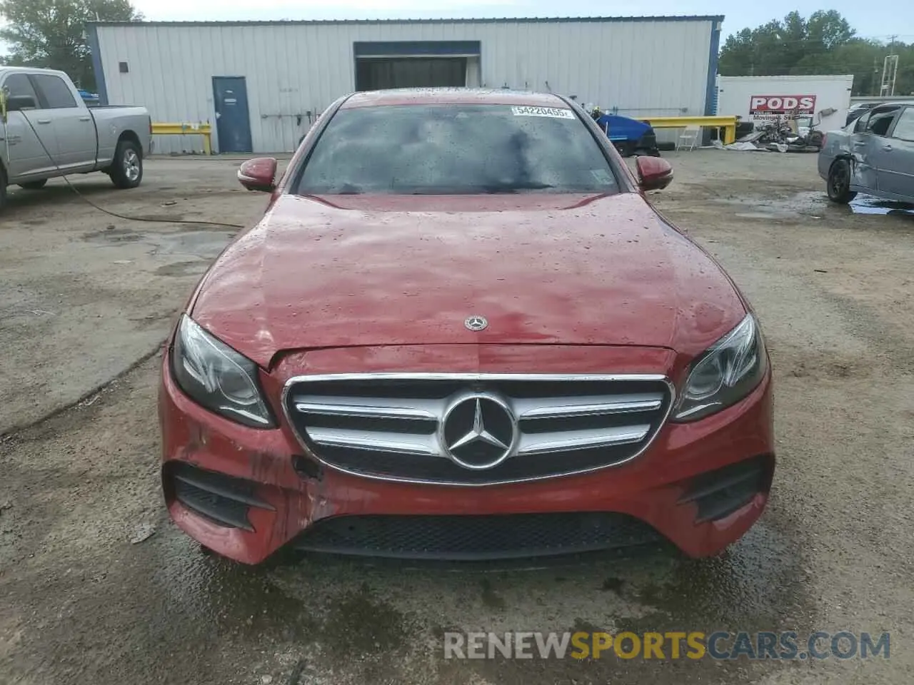 5 Photograph of a damaged car WDDZF4JB6KA490508 MERCEDES-BENZ E-CLASS 2019