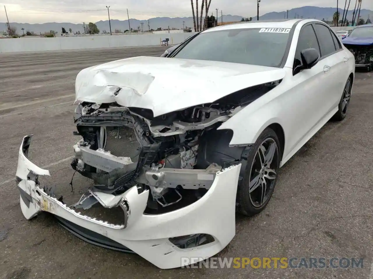 2 Photograph of a damaged car WDDZF4JB6KA505797 MERCEDES-BENZ E-CLASS 2019