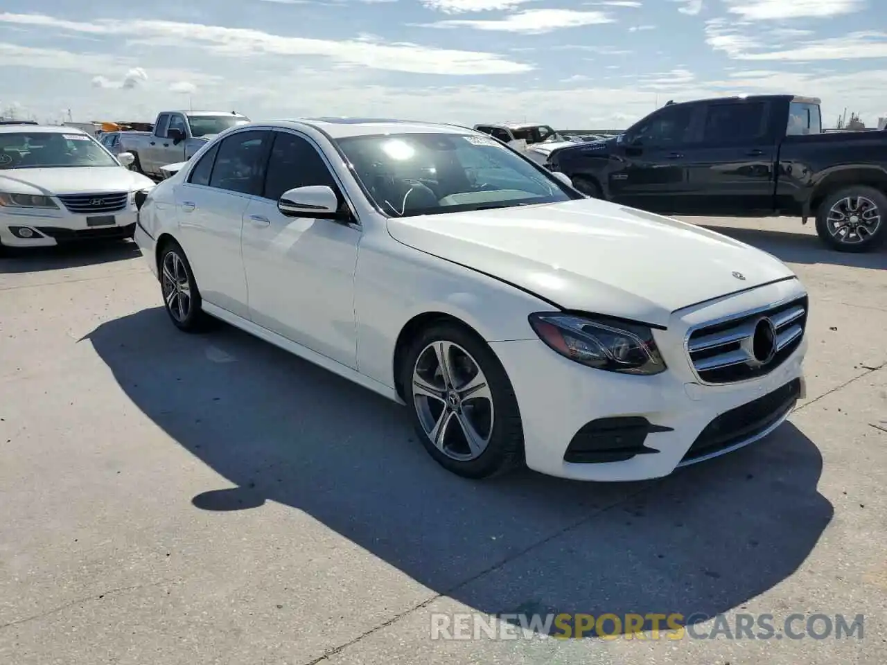 1 Photograph of a damaged car WDDZF4JB6KA591788 MERCEDES-BENZ E-CLASS 2019