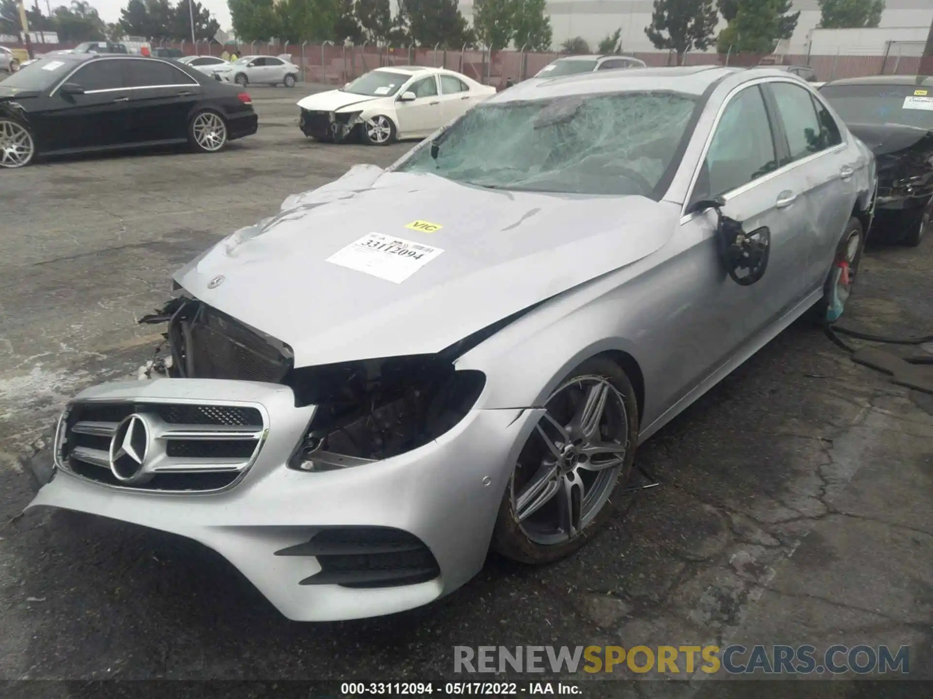 2 Photograph of a damaged car WDDZF4JB6KA600151 MERCEDES-BENZ E-CLASS 2019