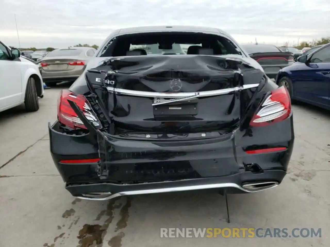 6 Photograph of a damaged car WDDZF4JB6KA606838 MERCEDES-BENZ E-CLASS 2019