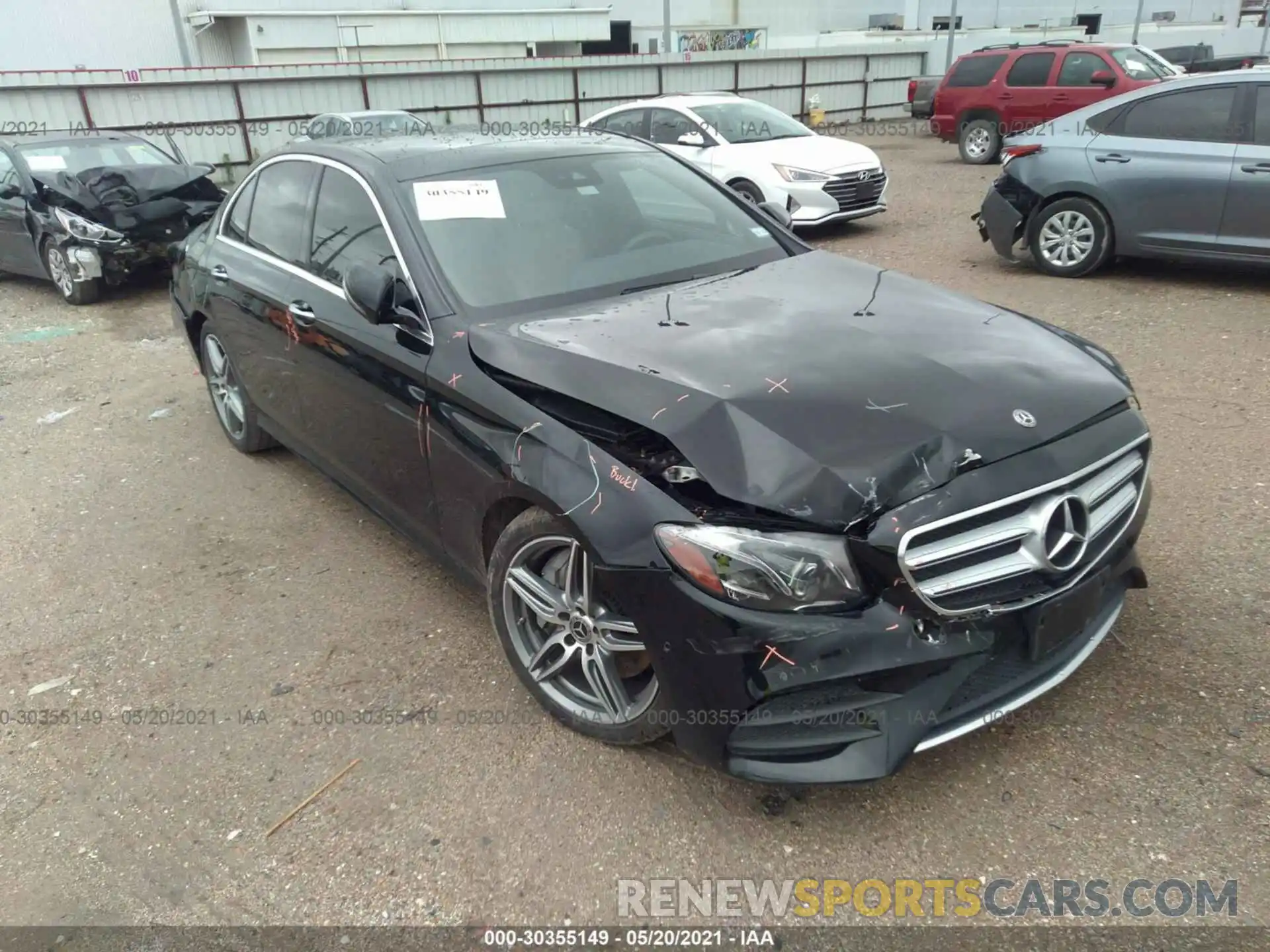 1 Photograph of a damaged car WDDZF4JB7KA556872 MERCEDES-BENZ E-CLASS 2019