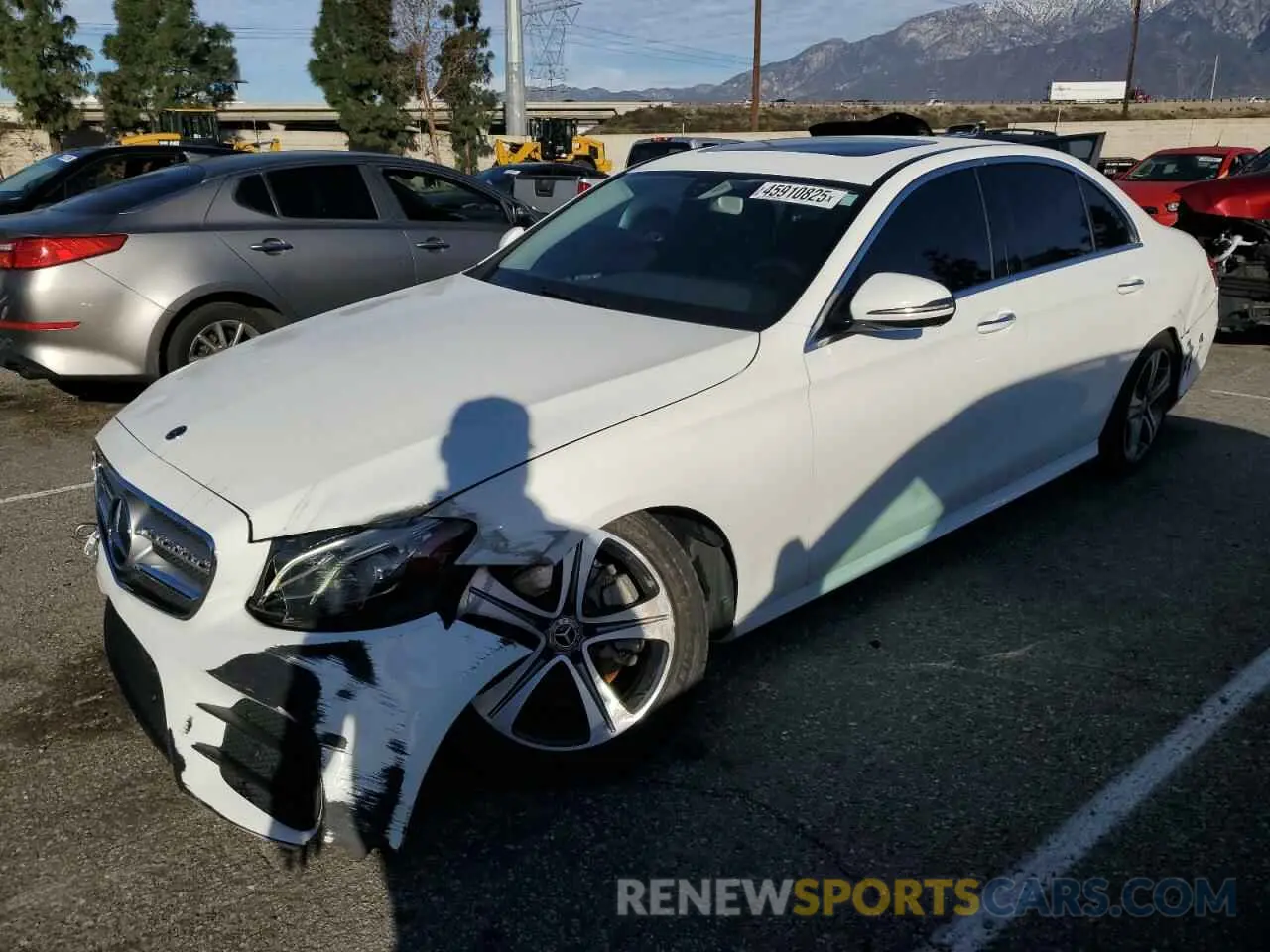 1 Photograph of a damaged car WDDZF4JB7KA639539 MERCEDES-BENZ E-CLASS 2019