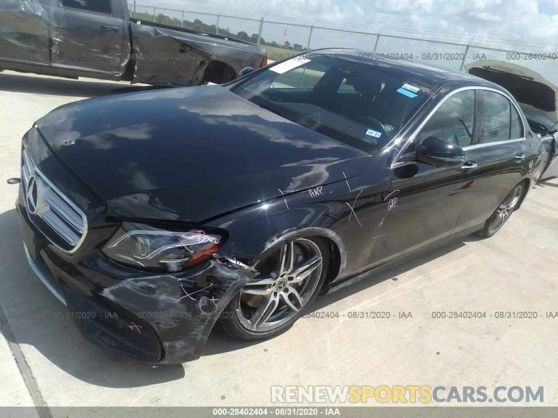 2 Photograph of a damaged car WDDZF4JB7KA666076 MERCEDES-BENZ E-CLASS 2019