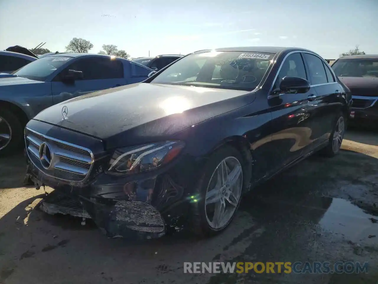 1 Photograph of a damaged car WDDZF4JB8KA493216 MERCEDES-BENZ E-CLASS 2019