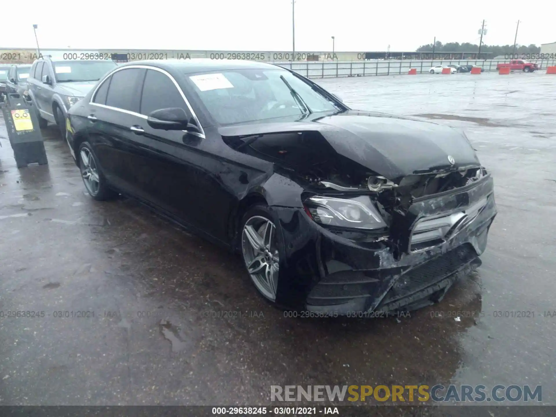 1 Photograph of a damaged car WDDZF4JB8KA578122 MERCEDES-BENZ E-CLASS 2019