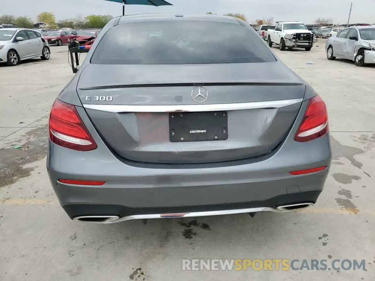 6 Photograph of a damaged car WDDZF4JB9KA526496 MERCEDES-BENZ E-CLASS 2019