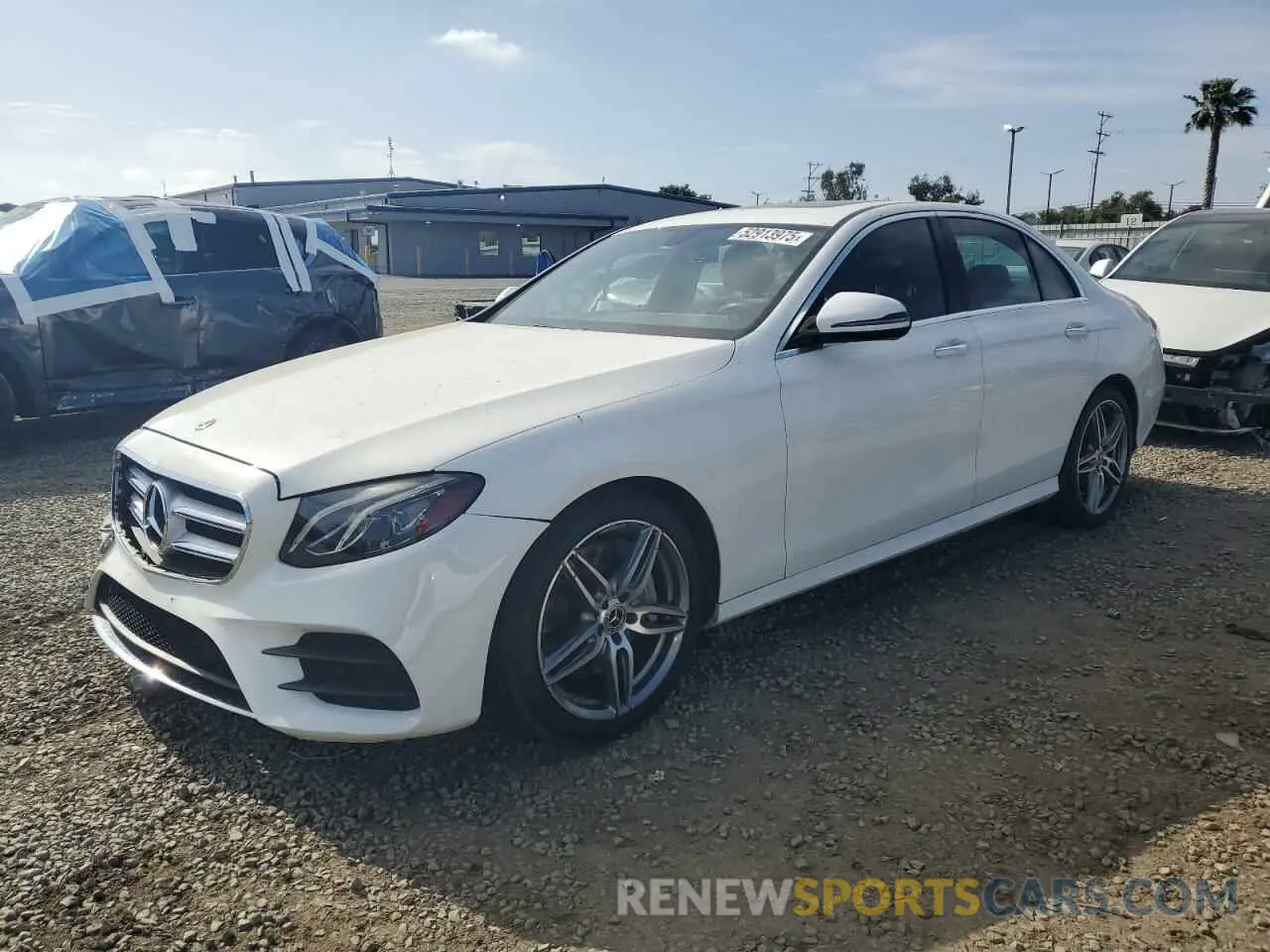 1 Photograph of a damaged car WDDZF4JB9KA685891 MERCEDES-BENZ E-CLASS 2019
