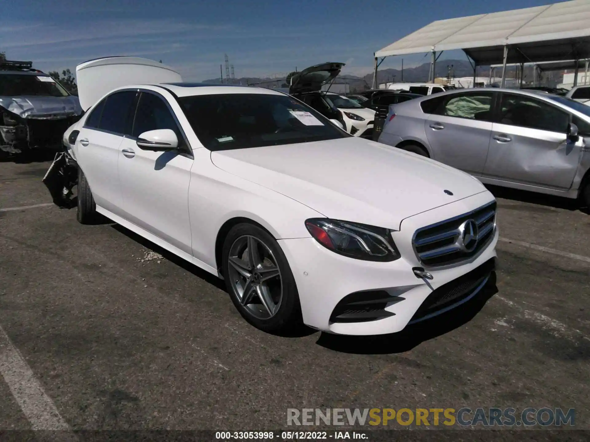 1 Photograph of a damaged car WDDZF4JBXKA515877 MERCEDES-BENZ E-CLASS 2019