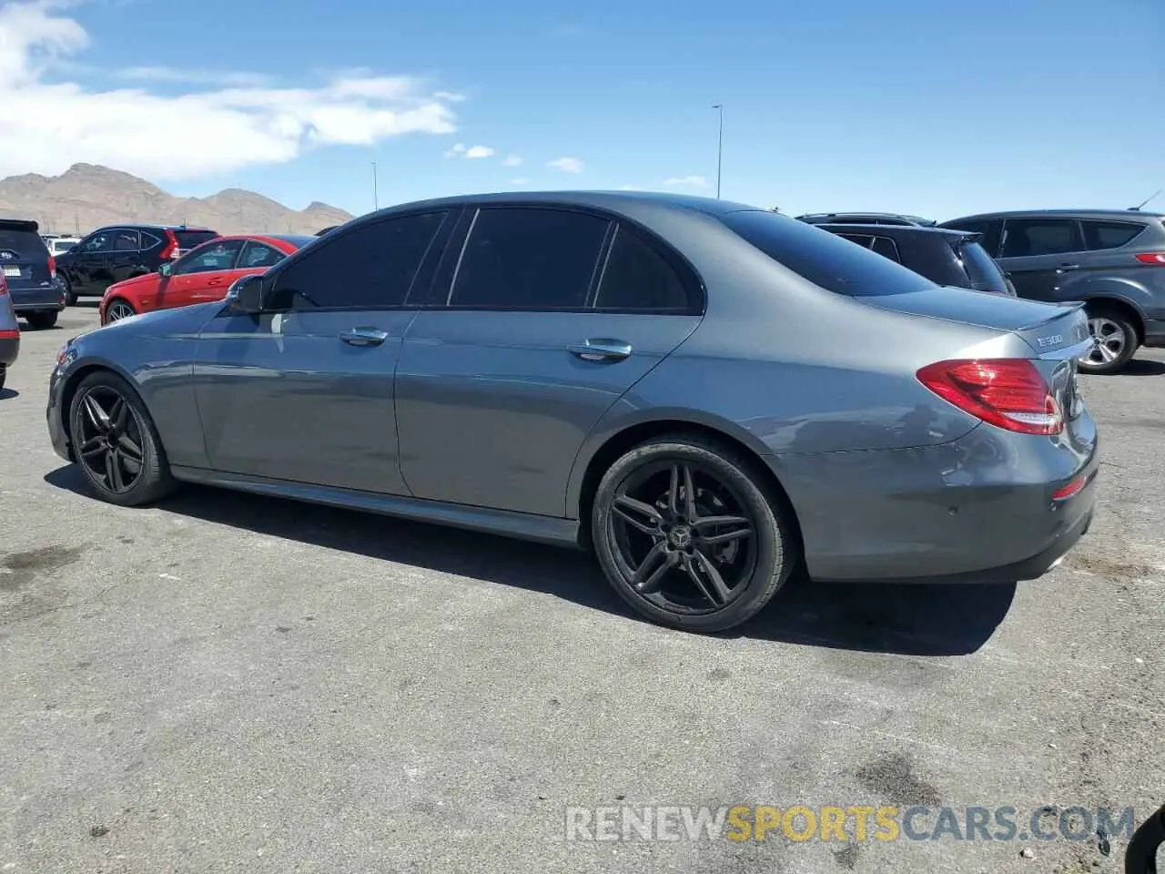 2 Photograph of a damaged car WDDZF4JBXKA553402 MERCEDES-BENZ E-CLASS 2019