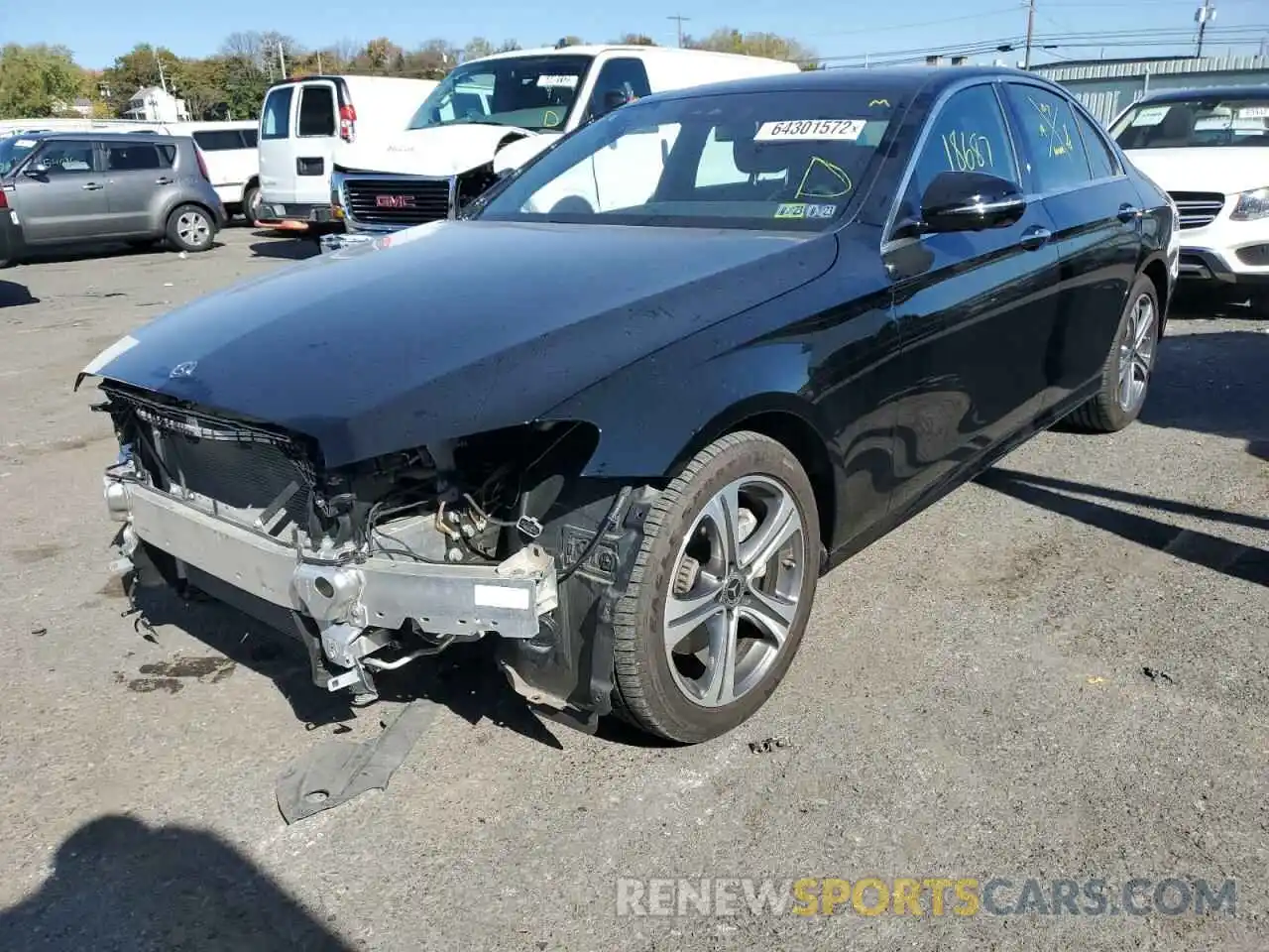 2 Photograph of a damaged car WDDZF4KB0KA532945 MERCEDES-BENZ E-CLASS 2019