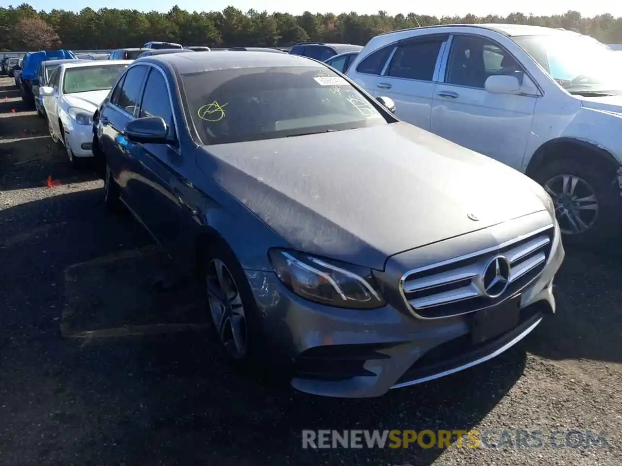 1 Photograph of a damaged car WDDZF4KB1KA566215 MERCEDES-BENZ E-CLASS 2019