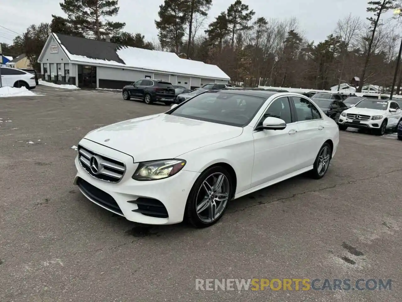 1 Photograph of a damaged car WDDZF4KB2KA555224 MERCEDES-BENZ E-CLASS 2019