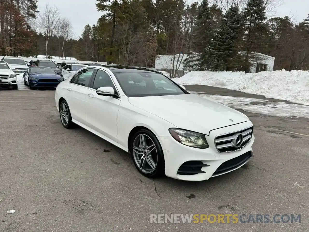 2 Photograph of a damaged car WDDZF4KB2KA555224 MERCEDES-BENZ E-CLASS 2019