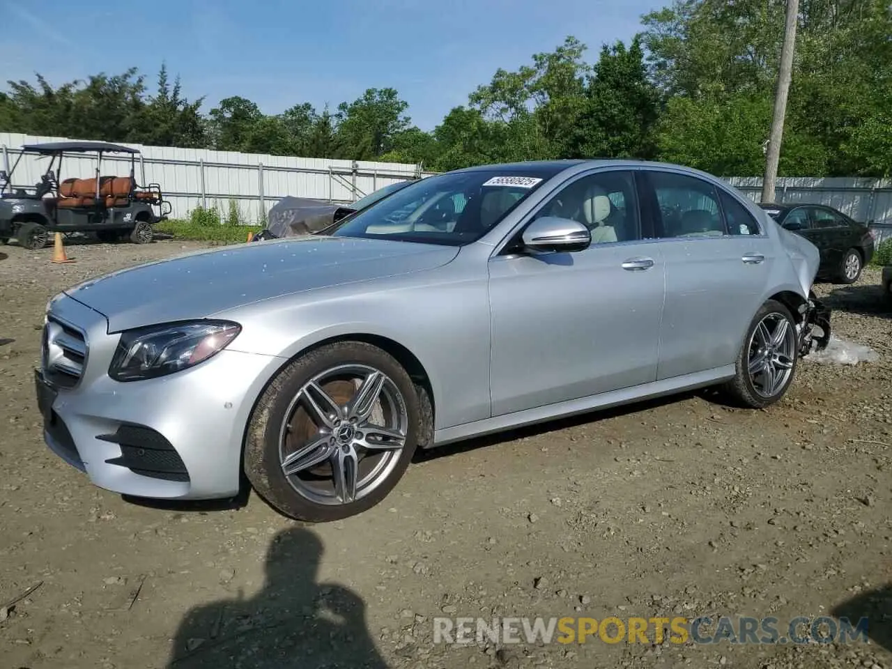 1 Photograph of a damaged car WDDZF4KB2KA596033 MERCEDES-BENZ E-CLASS 2019