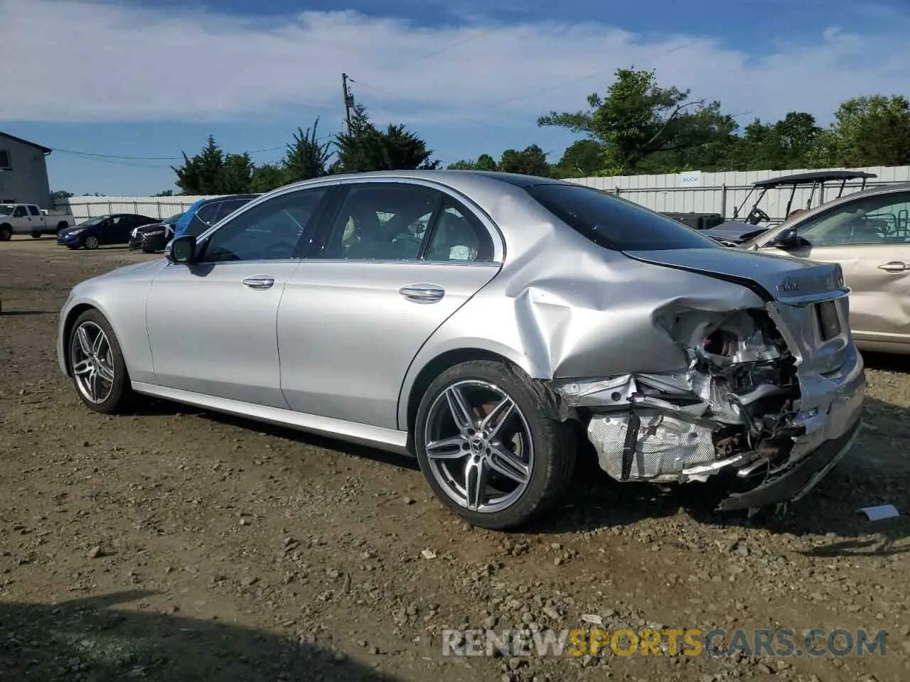 2 Photograph of a damaged car WDDZF4KB2KA596033 MERCEDES-BENZ E-CLASS 2019