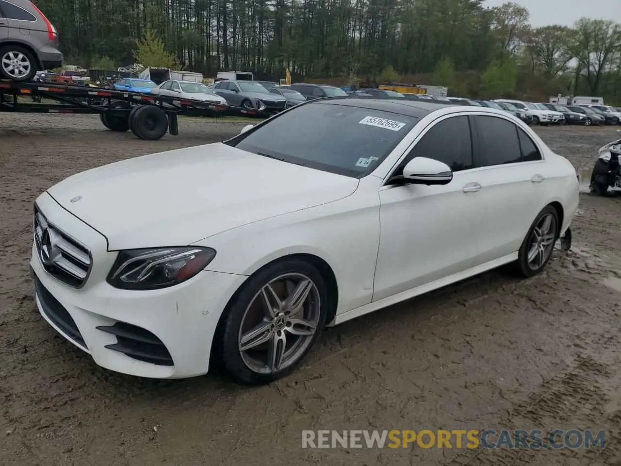 1 Photograph of a damaged car WDDZF4KB2KA600498 MERCEDES-BENZ E-CLASS 2019