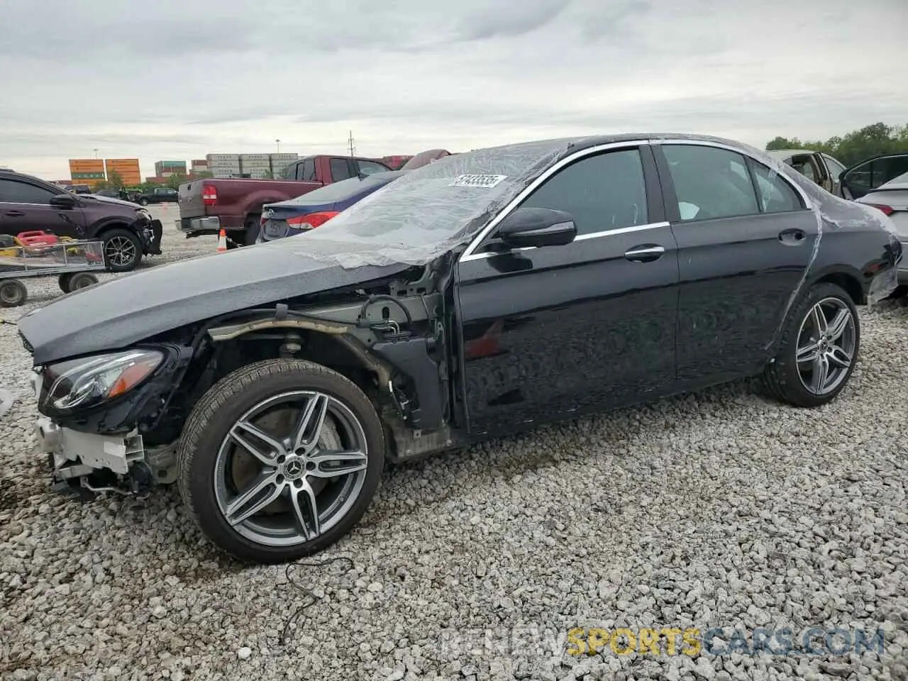 1 Photograph of a damaged car WDDZF4KB3KA620954 MERCEDES-BENZ E-CLASS 2019