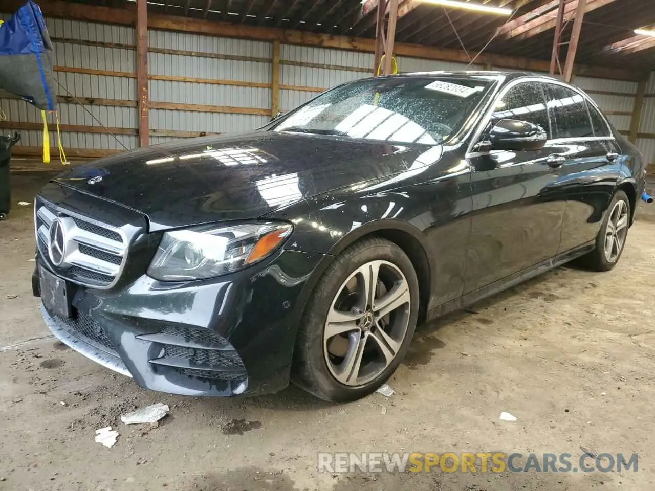 1 Photograph of a damaged car WDDZF4KB3KA646664 MERCEDES-BENZ E-CLASS 2019