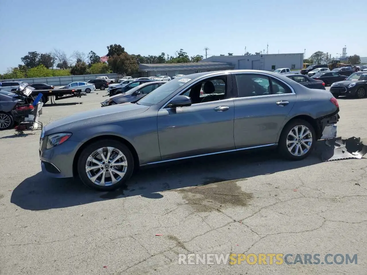 1 Photograph of a damaged car WDDZF4KB3KA657132 MERCEDES-BENZ E-CLASS 2019