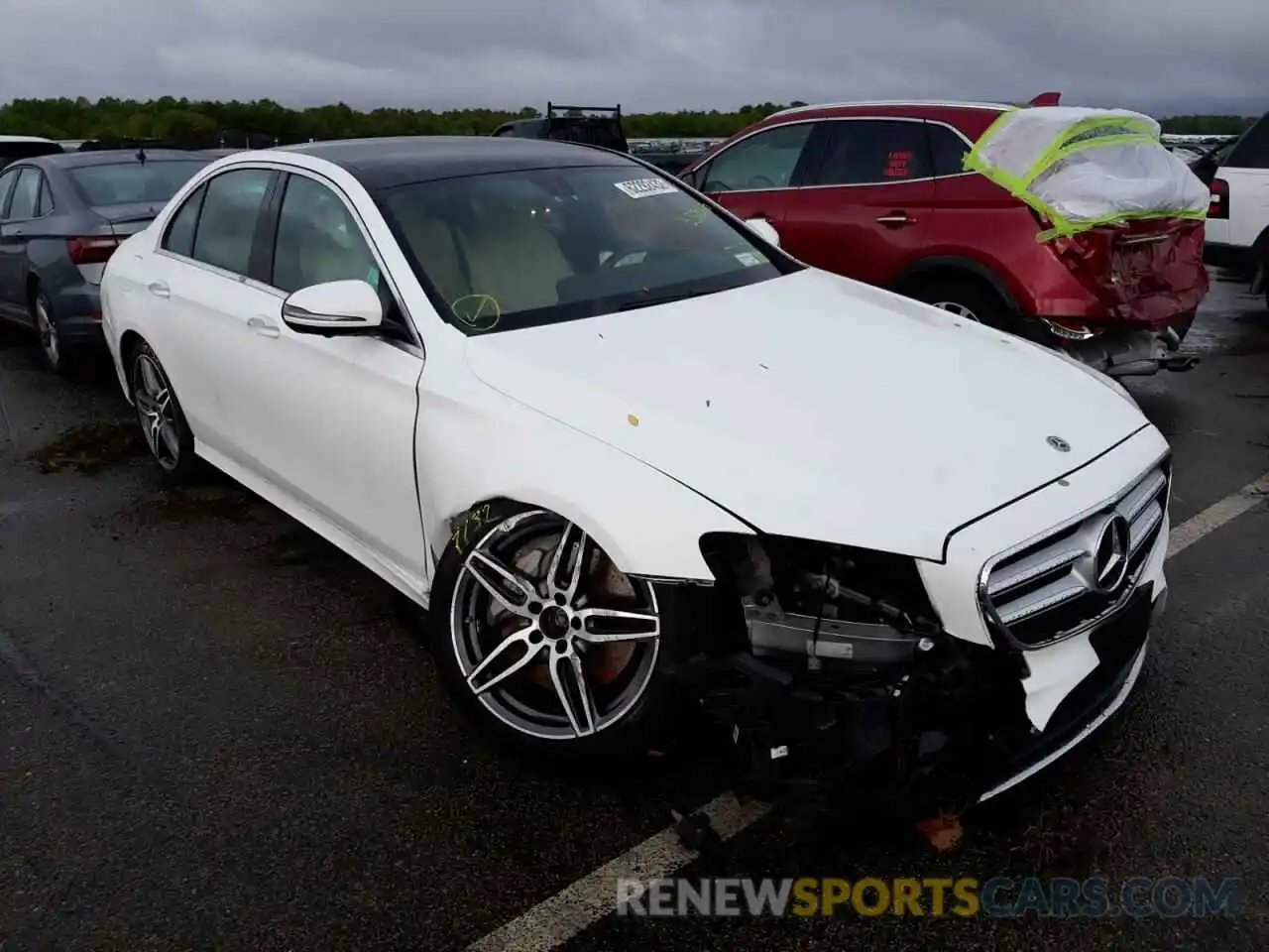 1 Photograph of a damaged car WDDZF4KB5KA557646 MERCEDES-BENZ E-CLASS 2019