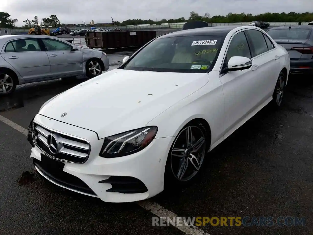 2 Photograph of a damaged car WDDZF4KB5KA557646 MERCEDES-BENZ E-CLASS 2019