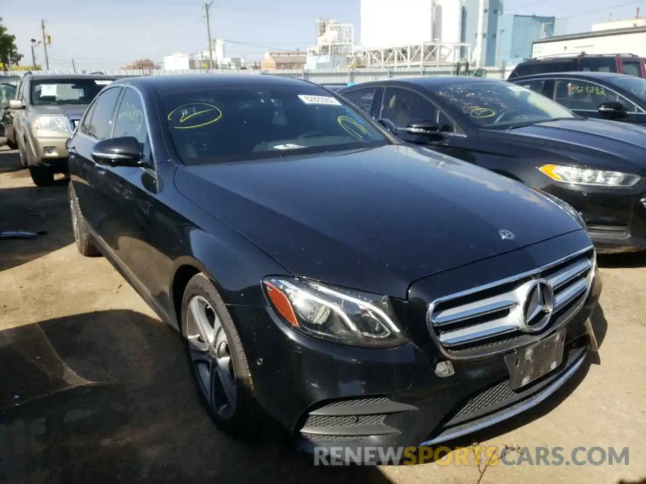 1 Photograph of a damaged car WDDZF4KB5KA592977 MERCEDES-BENZ E-CLASS 2019