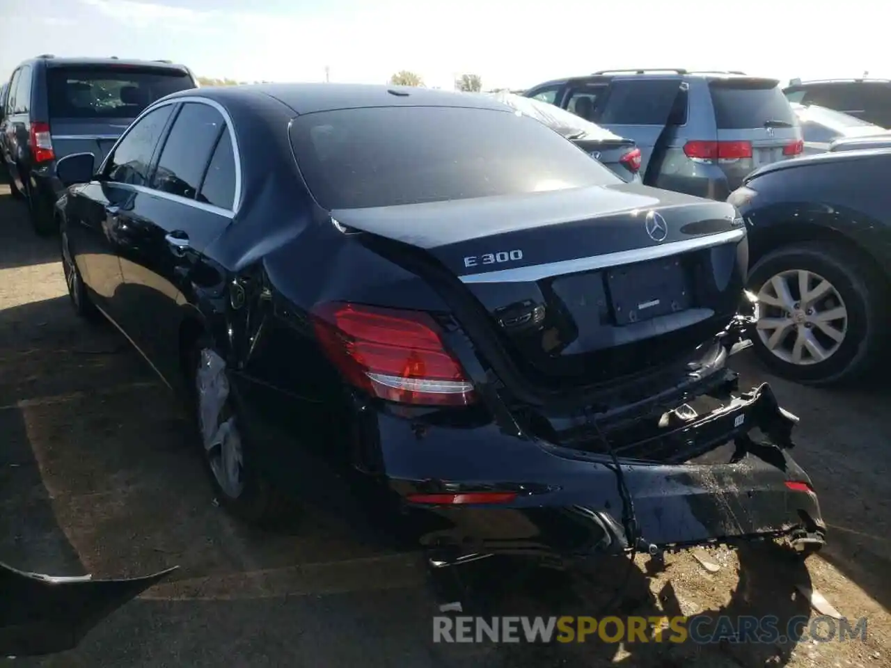 3 Photograph of a damaged car WDDZF4KB5KA592977 MERCEDES-BENZ E-CLASS 2019