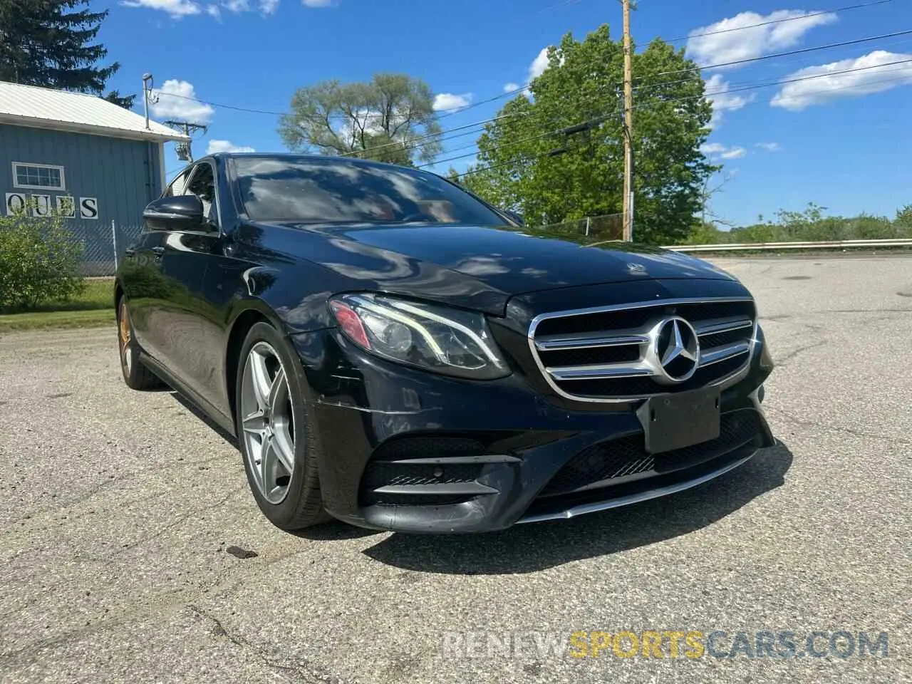 1 Photograph of a damaged car WDDZF4KB6KA566954 MERCEDES-BENZ E-CLASS 2019