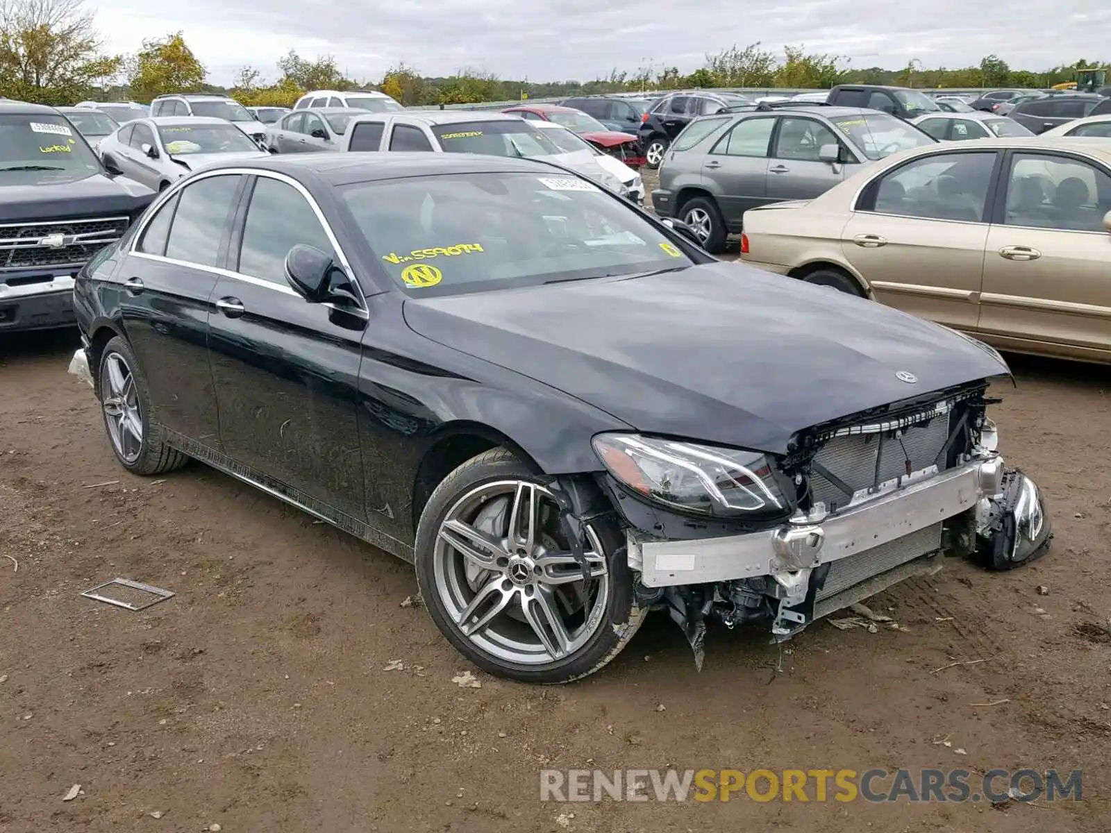 1 Photograph of a damaged car WDDZF4KB7KA559074 MERCEDES-BENZ E CLASS 2019