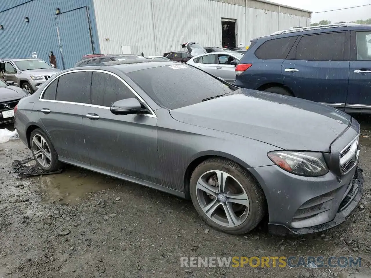4 Photograph of a damaged car WDDZF4KB7KA587487 MERCEDES-BENZ E-CLASS 2019