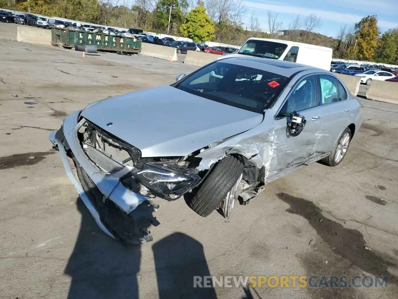 1 Photograph of a damaged car WDDZF4KB7KA588137 MERCEDES-BENZ E-CLASS 2019